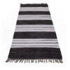 Black Cotton Handloom Yoga Mat