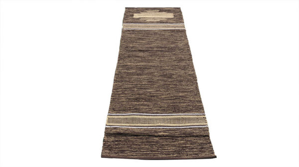 Cotton Handloom Yoga Mat ( Brown ) - Dot Golis